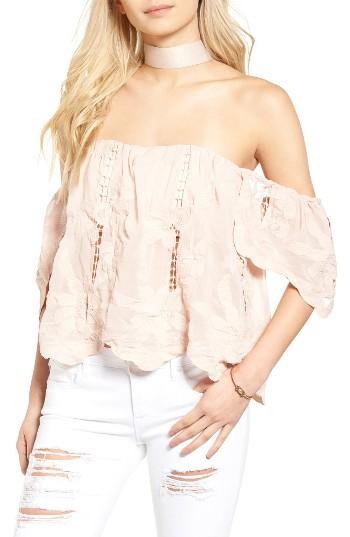Women's Lovers + Friends Life's A Beach Top - Beige