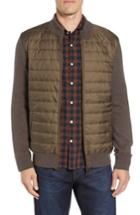 Men's Barbour Carn Baffle Front Knit Jacket - Beige