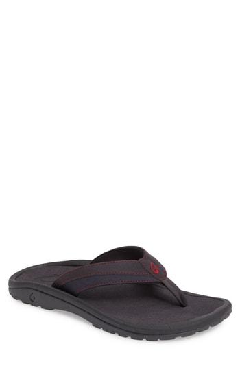 Men's Olukai 'ohana Koa' Flip Flop M - Brown
