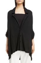 Women's Y's By Yohji Yamamoto Linen Jersey Jacket - Black