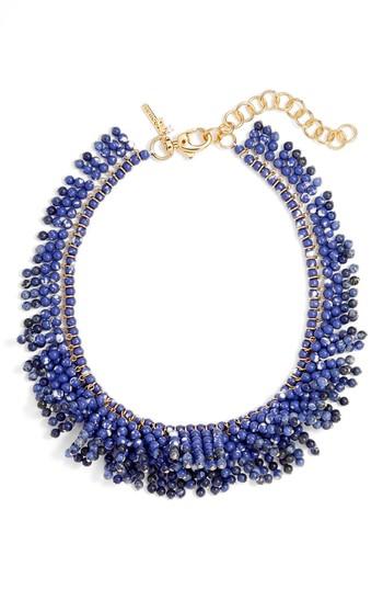 Women's Lele Sadoughi Shaggy Stone Bib Necklace