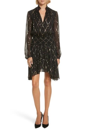 Women's A.l.c. Tula Silk Dress - Black