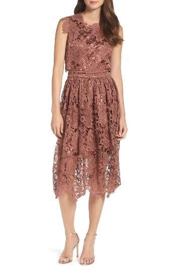 Women's True Decadence By Glamorous Lace Midi Dress