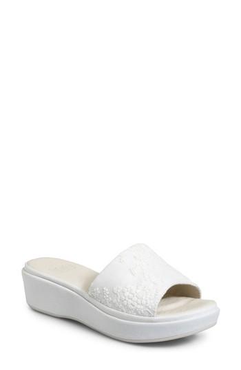 Women's Ono Dive Platform Sandal M - White