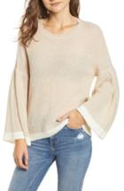 Women's Theory Cashmere Drop Shoulder Turtleneck Sweater - Grey