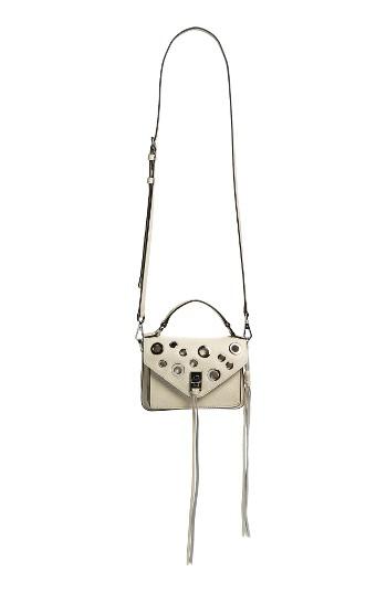 Rebecca Minkoff Mini Darren Leather Messenger Bag - Black