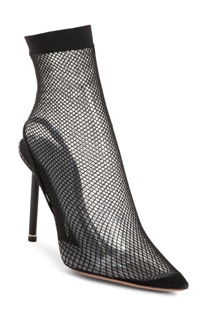 Women's Alexander Wang Caden Pointy Toe Sock Pump .5us / 38.5eu - Black