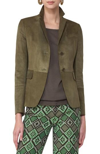 Women's Akris Punto Suede Jacket