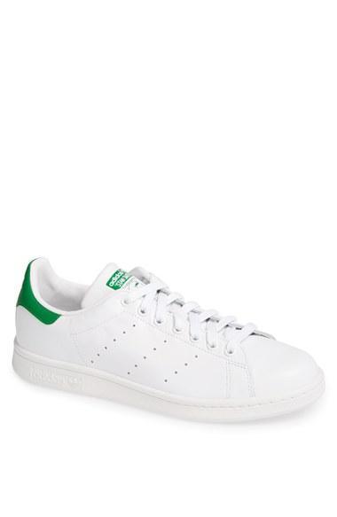 Women's Adidas 'stan Smith' Sneaker White/ Green
