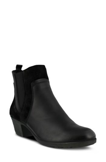 Women's Spring Step Pousada Bootie .5-6us / 36eu - Black