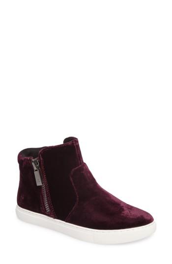 Women's Kenneth Cole New York 'kiera' Zip High Top Sneaker M - Purple