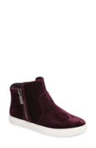 Women's Kenneth Cole New York 'kiera' Zip High Top Sneaker M - Purple