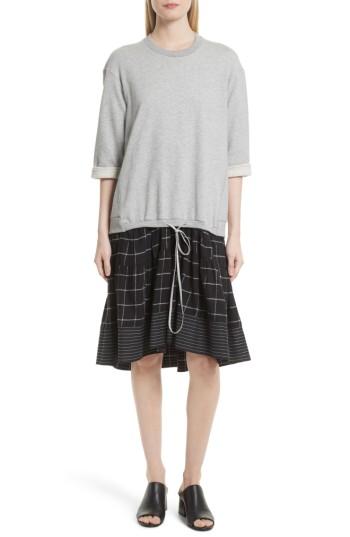 Women's 3.1 Phillip Lim French Terry Combo Dress