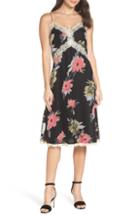 Women's French Connection Edith Satin Burnout Slipdress