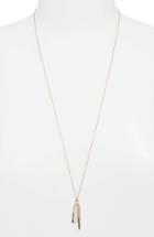 Women's Sole Society Double Charm Necklace