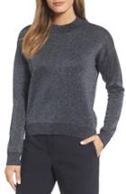 Women's Boss Funday Metallic Wool Blend Sweater - Blue