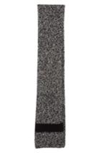 Women's Moncler Wide Melange Knit Scarf, Size - Black