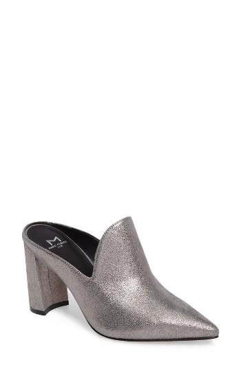 Women's Marc Fisher D Hilda Pointy Toe Mule, Size 6 M - Grey