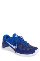 Men's Nike Metcon Dsx Flyknit Training Shoe .5 M - Blue