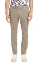 Men's Bonobos Tailored Fit Washed Stretch Cotton Chinos X 30 - Pink