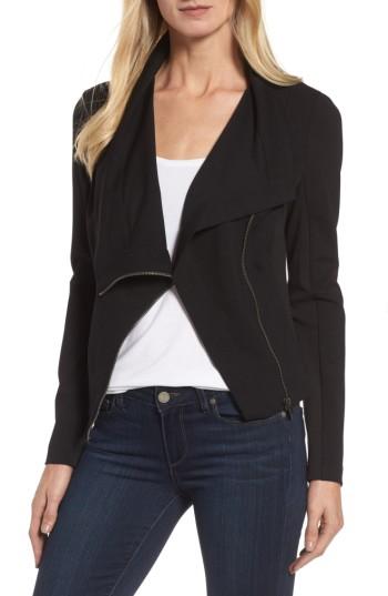 Women's Two By Vince Camuto Ponte Moto Jacket - Black