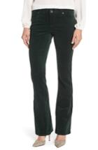 Petite Women's Kut From The Kloth Baby Bootcut Corduroy Jeans P - Green