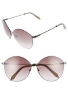 Women's Victoria Beckham Feather Kitten 64mm Sunglasses -