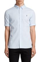 Men's Allsaints Redondo Slim Fit Sport Shirt - Blue