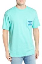 Men's Vineyard Vines Woodblock Tuna T-shirt - Blue