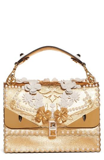Fendi Kan I Metallic Monster Shoulder Bag -