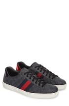 Men's Gucci 'new Ace' Sneaker Us / 11uk - Black