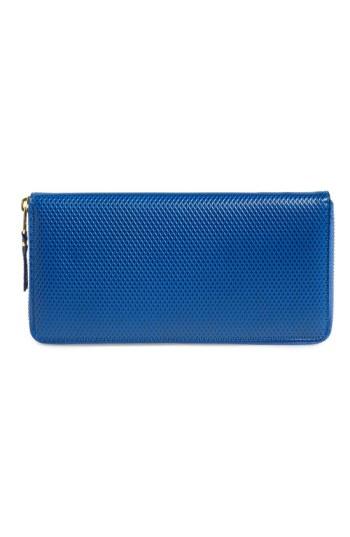 Men's Comme Des Garcons 'luxury Group' Continental Long Wallet - Blue