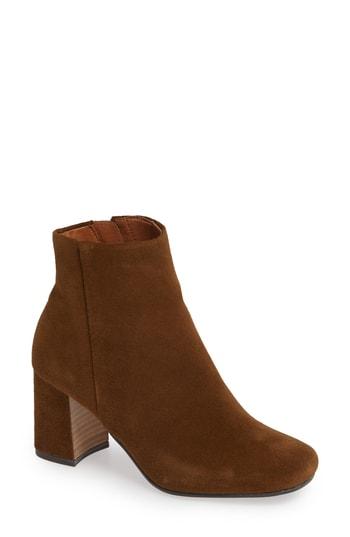 Women's Gentle Souls By Kenneth Cole Troy Block Heel Bootie M - Brown