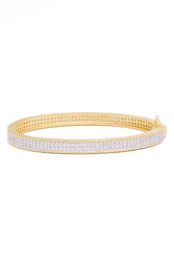 Women's Freida Rothman Visionary Fusion Pave Hinge Bangle
