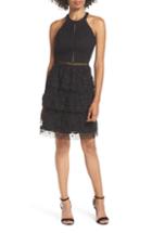 Women's Heartloom Mellie Embroidered Mesh Dress