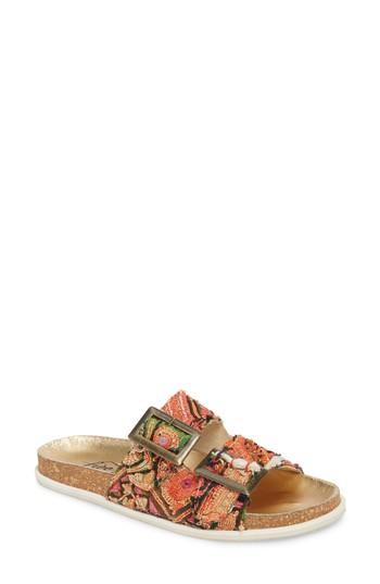 Women's Free People Bali Slide Sandal Us / 37eu - Red