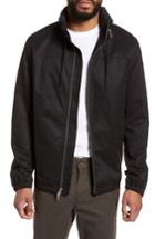 Men's Vince Regular Fit Hooded Jacket - Black