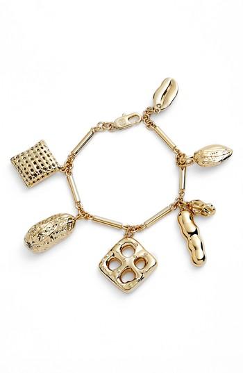 Women's Tory Burch Snack Charm Bracelet