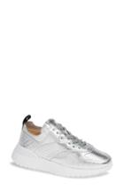 Women's Tod's Perforated Lace-up Sneaker Us / 36eu - Metallic