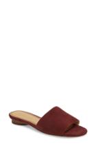 Women's Splendid Betsy Slide Sandal .5 M - Burgundy