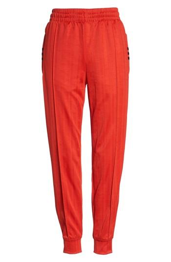 Women's Adidas X Alexander Wang Track Pants, Size - Red