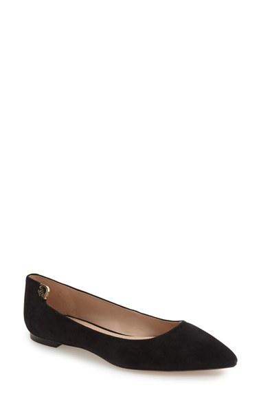 Women's Tory Burch 'elizabeth' Pointy Toe Flat