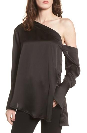 Women's Stylekeepers The Dreamer One-shoulder Top - Black
