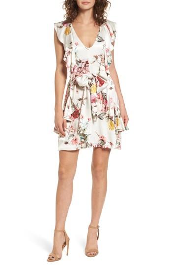 Women's Afrm Clara Ruffle Dress