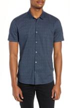 Men's John Varvatos Star Usa Regular Fit Foulard Print Sport Shirt - Blue