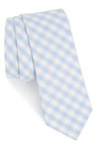 Men's The Tie Bar Mesh Plaid Cotton Tie