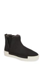 Women's Jslides Val Faux Fur Lined Platform Sneaker M - Grey