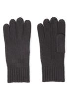 Men's Club Monaco Kensington Cashmere Blend Gloves, Size - Black