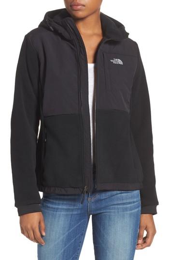 Women's The North Face Denali 2 Hooded Jacket - Black