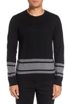 Men's Michael Stars Stripe Wool Blend Sweater
